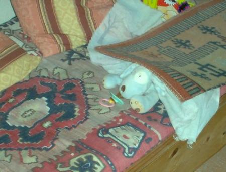 Pauline aussi pr�pare l'arriv�e du b�b�